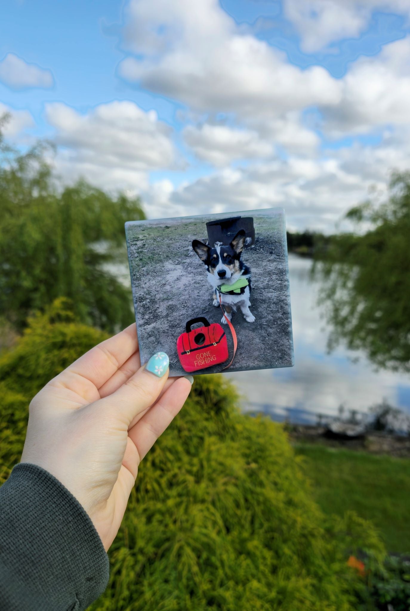 Custom Sublimated Ceramic Coasters – 3.75" Square | Personalized Drink Coasters