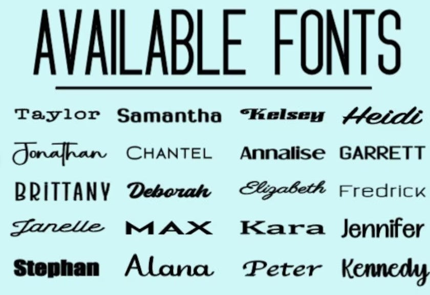 | Personalized Glitter Pen |