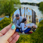 Custom Sublimated Ceramic Coasters – 3.5" Circle | Personalized Drink Coasters