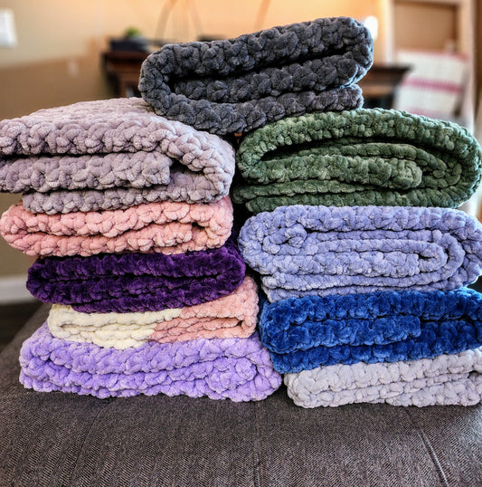 | Crochet PLUSH Blankets |